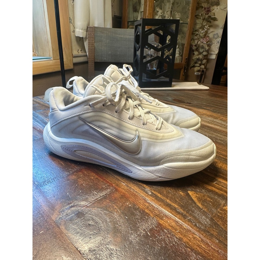 Nike Cosmic Unity 3 Aja Wilson White Silver Basketball Shoes HF7001-100 Youth 4Y